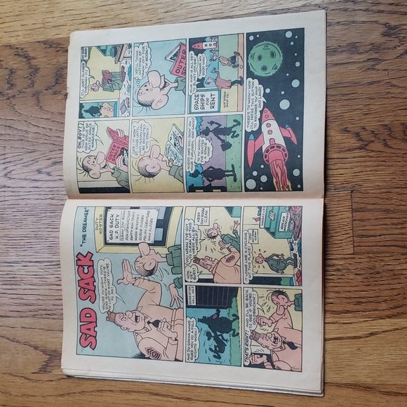 Vintage 60s Little Sad Sack Vol. 1 No. 79 Harvey Comics Comic Book Harvey Hits - Picture 12 of 16